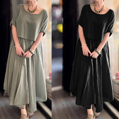 Nouveauté 💙 Ensemble deux pièces d'été décontracté avec jupe ✨