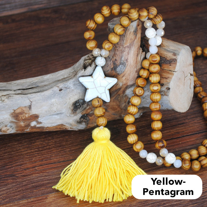 Collier long pour femme, style bohème rétro, pour vacances à la plage et tenue de tous les jours