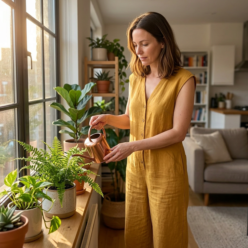 📈 N°1 des ventes – directement à -50% ! Combinaison d'été sans manches à boutons pour femme