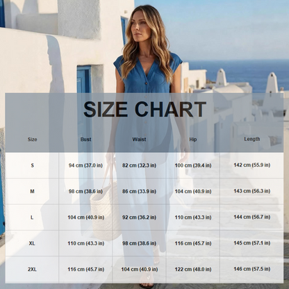 📈 N°1 des ventes – directement à -50% ! Combinaison d'été sans manches à boutons pour femme
