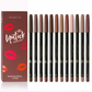 Coffret de 12 Crayons Contour des Lèvres Mats