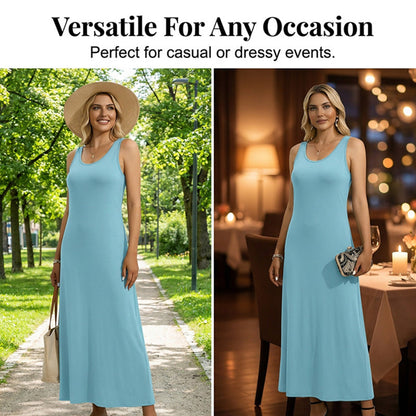 👗✨Robe débardeur décontractée pour femme – Mise en valeur de la silhouette et confort tout au long de la journée☀️