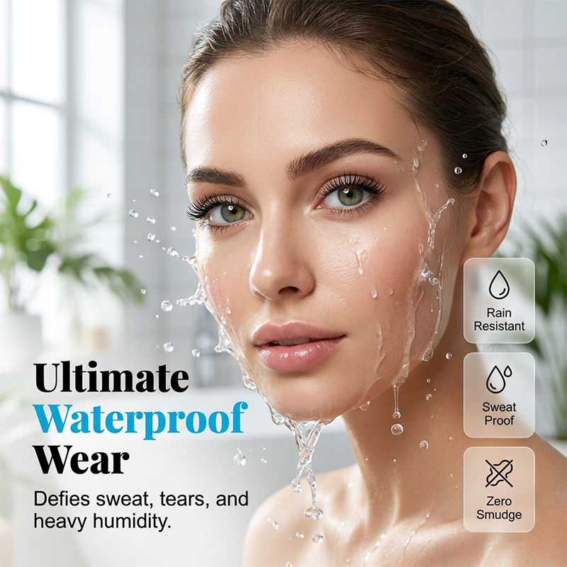 Mascara volumateur imperméable – Des cils plus longs, plus fournis toute la journée
