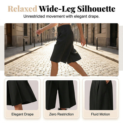 🩳 50% DE RÉDUCTION 🌸 Short Bermuda ample pour femme – Taille élastique, poches pratiques & coupe décontractée – Parfait pour l’été, les loisirs ou les journées chaudes – confort et liberté de mouvement ☀️