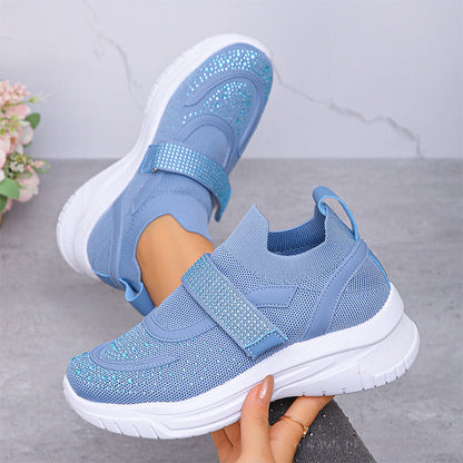Baskets décontractées en maille respirante pour femme
