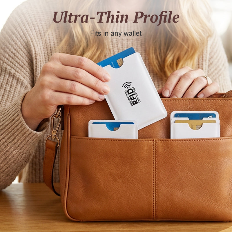 🥳OFFRE EXCEPTIONNELLE 2026🥳Plus de 50 000 vendus !🔒 Étuis pour cartes de crédit avec protection RFID