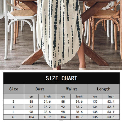 👗Une élégante robe longue sans manches pour femme, avec un décolleté en V✨