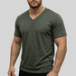 👕 PROMOTION LIMITÉE -50% ! 💥 T-shirt col V classique décontracté pour homme – Coupe athlétique, respirant, conservation de la forme ✨