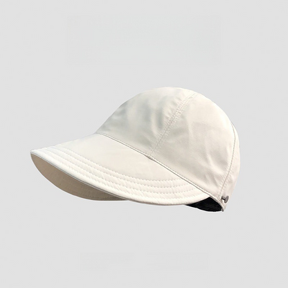 🧢 50% DE RÉDUCTION ☀️ Casquette solaire UPF 50+ queue de cheval – Bloque 99% UV & structure maintenue – Sangle élastique 54-60cm, boutons anti-vent – 3 coloris, pack économique ✨🌿🏖️