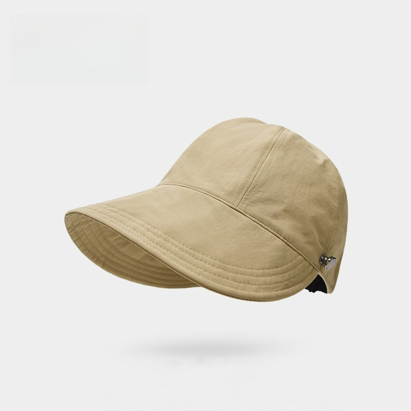 🧢 50% DE RÉDUCTION ☀️ Casquette solaire UPF 50+ queue de cheval – Bloque 99% UV & structure maintenue – Sangle élastique 54-60cm, boutons anti-vent – 3 coloris, pack économique ✨🌿🏖️