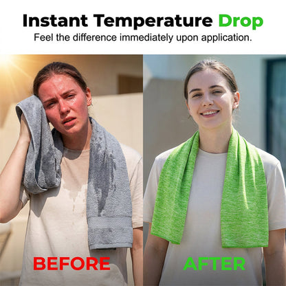 🔥2026 Hot Sale Only￡7.99✨⚡ 50K+ SOLD! 🎁Instant Cooling Towel for Sports & Fitness