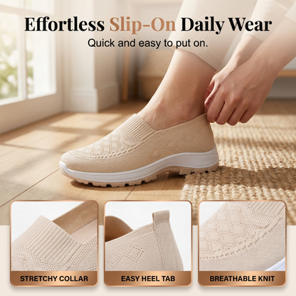 Chaussures plates respirantes et confortables pour femmes