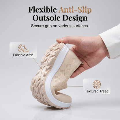 Chaussures plates respirantes et confortables pour femmes