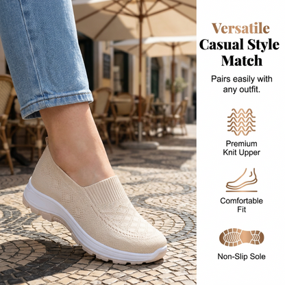 Chaussures plates respirantes et confortables pour femmes
