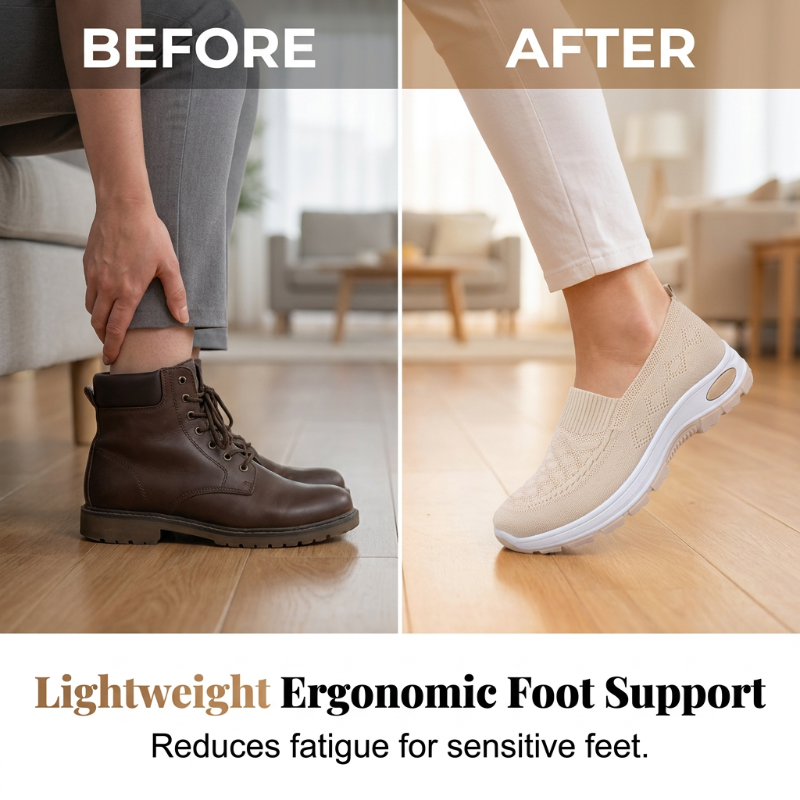Chaussures plates respirantes et confortables pour femmes