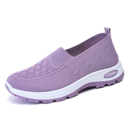 Chaussures plates respirantes et confortables pour femmes