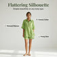 Ensemble été pour femme composé d'un haut ample et d'un short