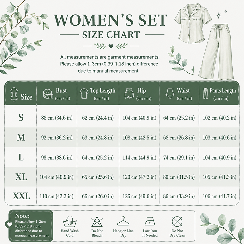 Ensemble deux pièces imprimé élégant pour femme, respirant et confortable 🌿
