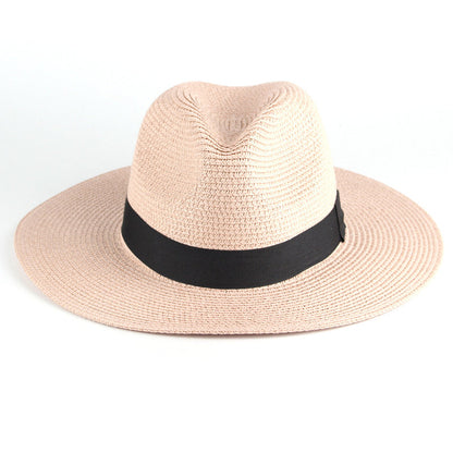 Chapeau de soleil léger en matière tissée