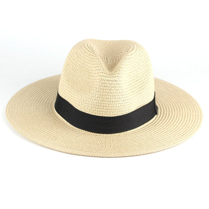 Chapeau de soleil léger en matière tissée