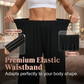 👖🌸 PROMO FLASH 50% ! Pantanon Court Femme Jambes Larges à Volants – Ultra-Extensible, Taille Élastique, Tissu Respirant, Tailles S-3XL, Idéal Été & Quotidien ✨