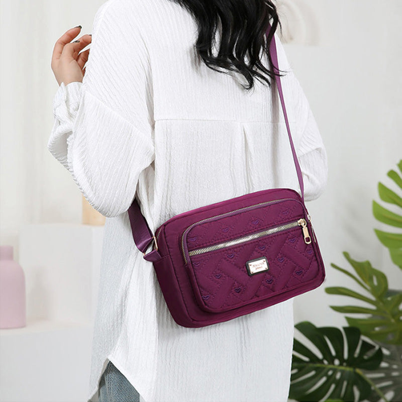 Sac à bandoulière Oxford imperméable multicouche