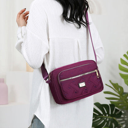 Sac à bandoulière Oxford imperméable multicouche