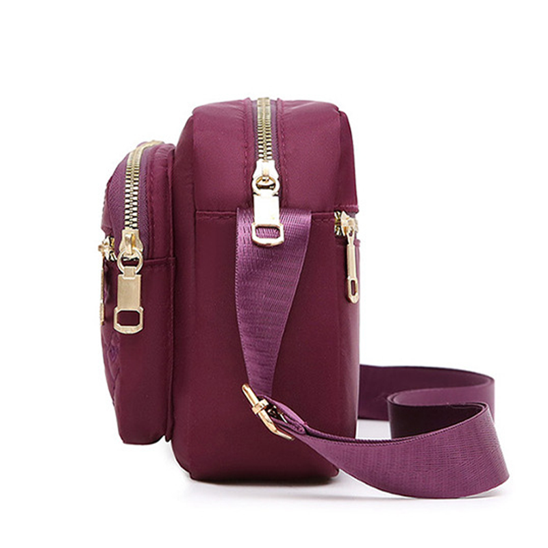 Sac à bandoulière Oxford imperméable multicouche