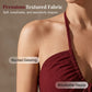 💞👗 PROMO FLASH 50% ! Robe Longue Dos Nu à Col Licou Femme – Silhouette Maxi Fluide, Tissu Froissé Premium, 2 Coloris, Tailles S-5XL, Idéale Soirées d'Été & Événements Élégants ✨