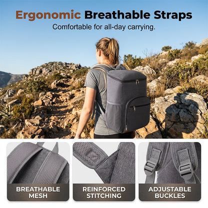 ⌛Offre à durée limitée – Sac à dos isotherme étanche pour pique-nique