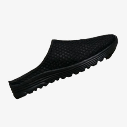 Mules en maille confortables et respirantes