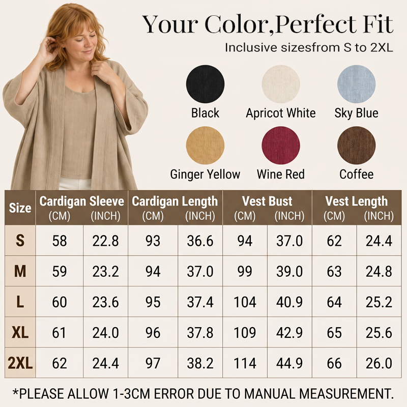 Ensemble 2 pièces pour femme : débardeur et cardigan