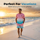 📢📢50% OFF !! ⏰Men's Gradient Short Sleeve and Shorts Set