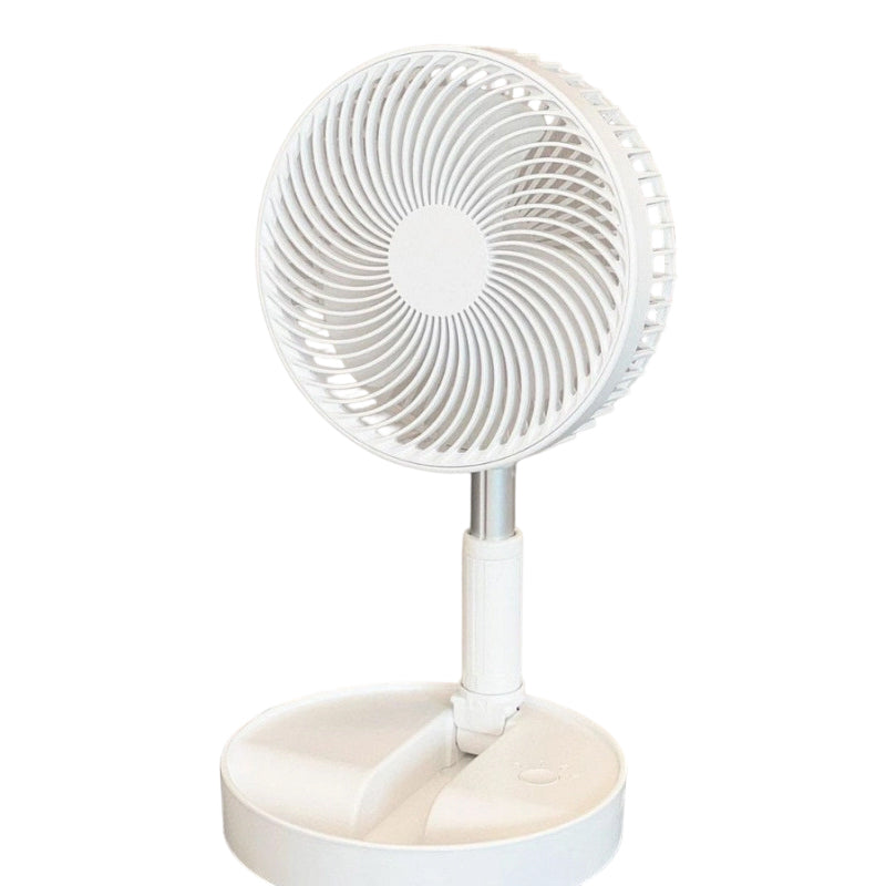 Ventilateur de sol télescopique multifonctionnel portable