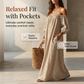 👗 -50% MAINTENANT ! 🌸 Robe Maxi Épaules Dénudées Femme – Manches lanternes & coupe fluide – Parfaite pour les soirées d'été ou les soirées romantiques – élégante et légère ✨🌿
