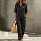 Ensemble chemise boutonnée et pantalon large pour femme – Tenue deux pièces chic ✨