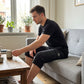 🔥👖 PROMO FLASH -50% ! Pantalon Court Cargo Homme – Poches Latérales, Taille Élastique à Cordon, Séchage Rapide & Respirant, Noir & Brun, Tailles S-3XL ✨