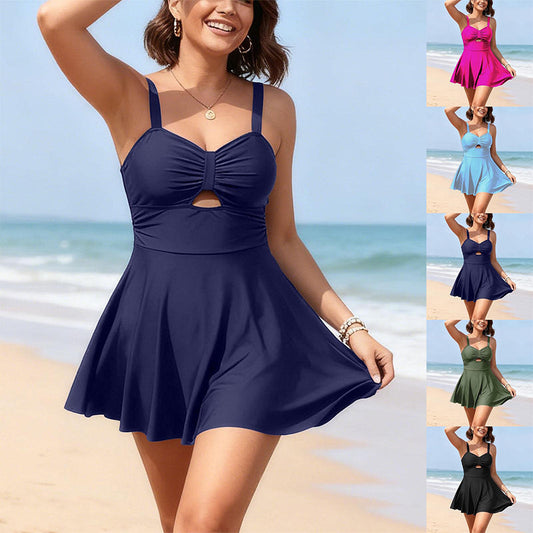 Robe de bain trapèze ajourée sexy pour femme