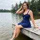 Robe de bain trapèze ajourée sexy pour femme