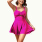 Robe de bain trapèze ajourée sexy pour femme