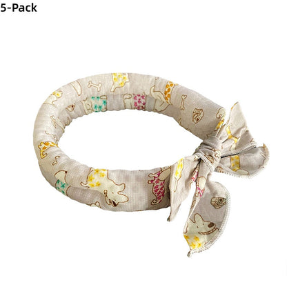 ⏰❄️ Bandana Rafraîchissant d'Été pour Animaux