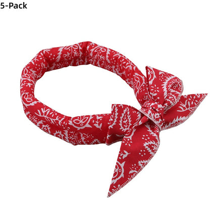 ⏰❄️ Bandana Rafraîchissant d'Été pour Animaux