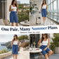 Bermuda coupe ample pour femme