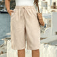 Bermuda coupe ample pour femme