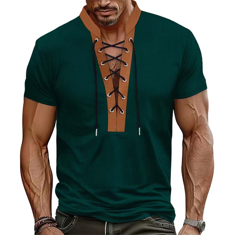 T-shirt décontracté à manches courtes pour homme