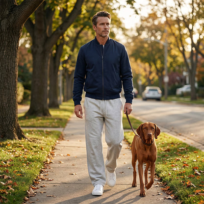 👖 50% DE RÉDUCTION 🏃 Pantalon de jogging décontracté avec cordon de serrage – Coupe classique & tissu doux – Idéal pour le sport, le quotidien ou la détente – confortable, respirant et facile à porter 🌿💨✨