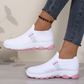 Chaussures de marche respirantes à enfiler pour femmes