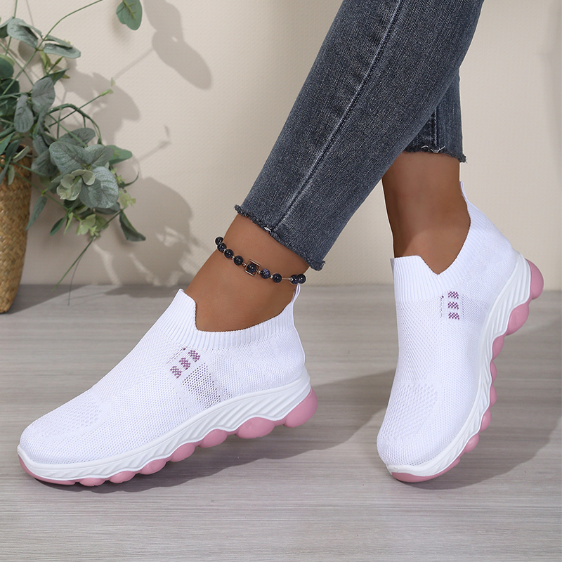 Chaussures de marche respirantes à enfiler pour femmes