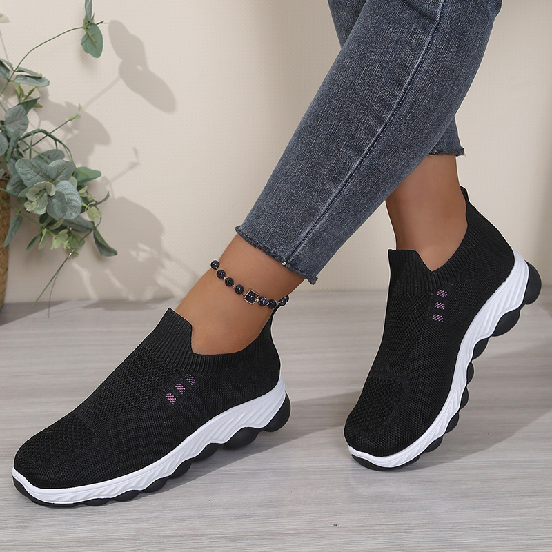Chaussures de marche respirantes à enfiler pour femmes