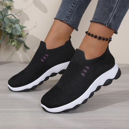Chaussures de marche respirantes à enfiler pour femmes